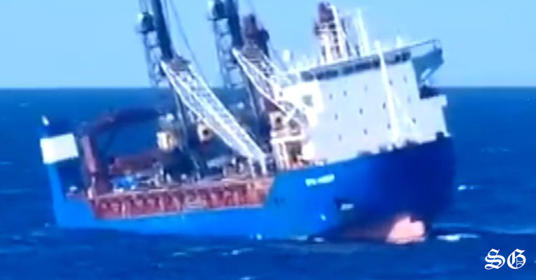 Russian Cargo Ship Ursa Major Sinks in the Mediterranean