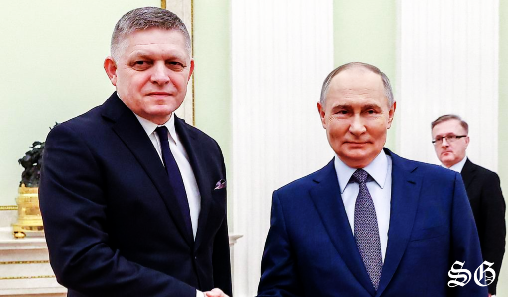 Slovak Prime Minister Meets with Russian President Amid Expiring Gas Transit Contract