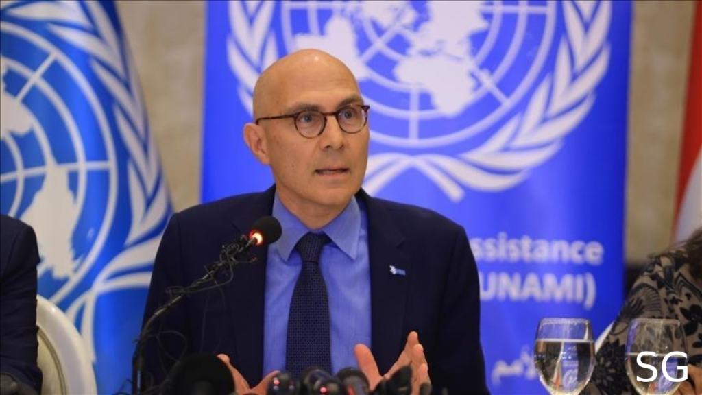 UN Rights Chief Volker Turk Makes Historic Visit to Syria