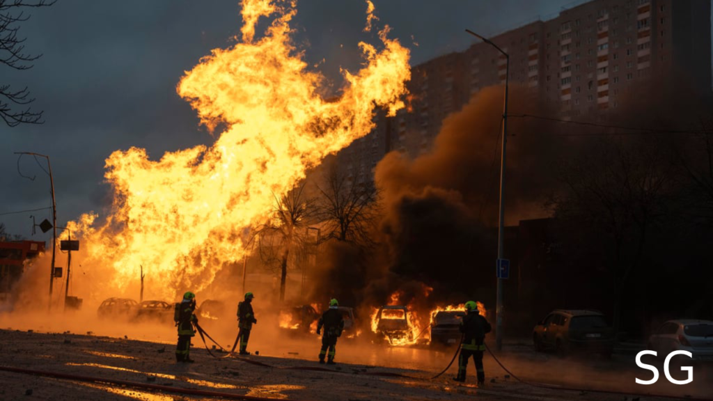 4 Killed and 3 Injured in Russian airstrike on Kyiv, according to report