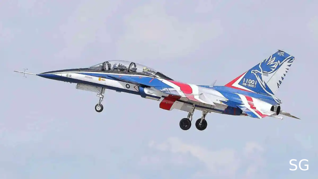 Taiwan AT-5 Brave Eagle Jet Crashes After Engine Failure 1 Taiwan AT-5 Brave Eagle Jet Crashes After Engine Failure