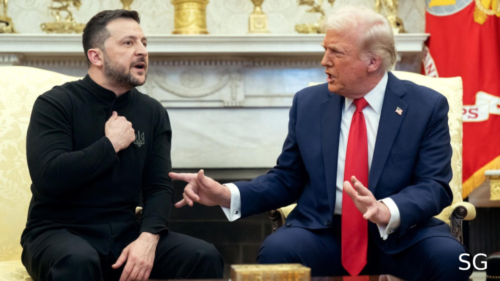 Zelenskyy and Trump Clash at the White House, Sparking Global Reactions