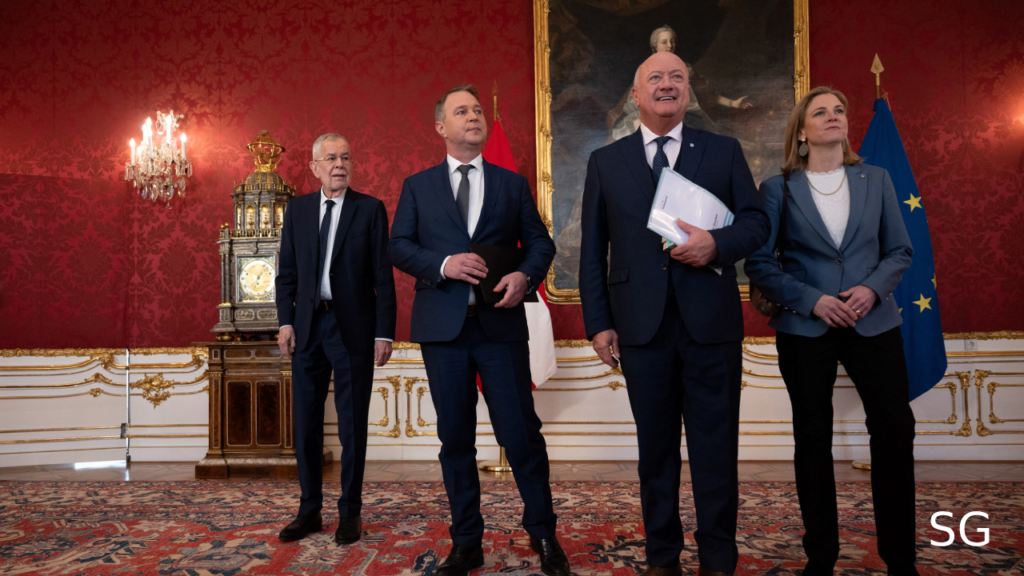 Austria Forms Historic Three-Party Coalition Government