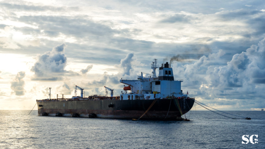 Russian oil cargo transferred from sanctioned tankers has been offloaded in China
