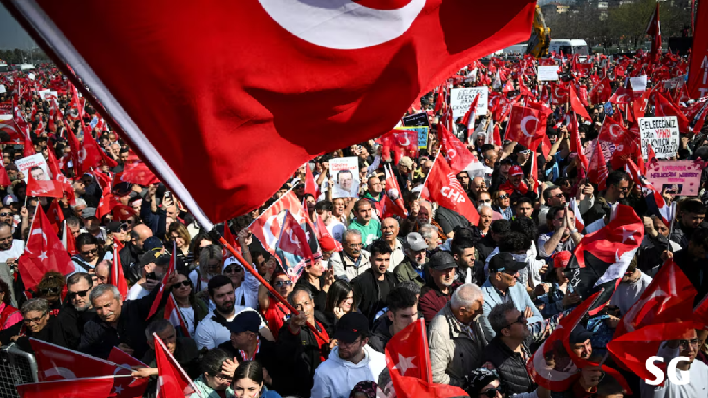 Massive Protests in Istanbul Over Mayor Ekrem Imamoglu Imprisonment