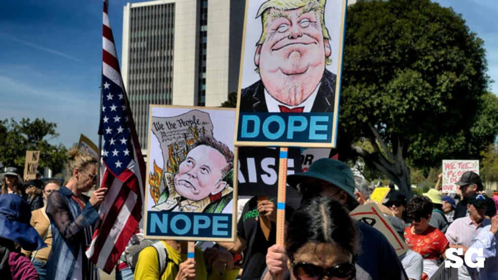 Protests Erupt Across Europe Against Trump and Adviser Elon Musk